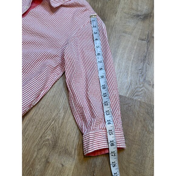 Jill McGowan 94 Portland Astrid Chambray Seersucker‎ Shirt - Picture 6 of 7